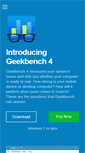 Mobile Screenshot of geekbench.com