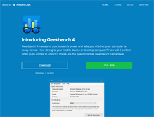 Tablet Screenshot of geekbench.com
